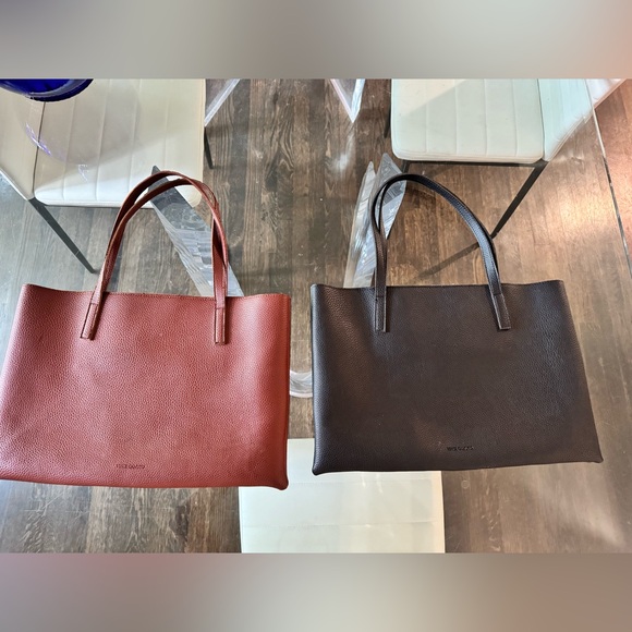 Black gray Vince Camino laptop bag - Picture 3 of 5